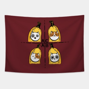 All Cats Are Bananas Tapestry