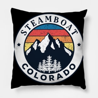 Steamboat Colorado Pillow