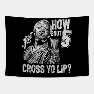 BLACKOUT - SANFORD AND SON CROSS YO LIP Tapestry