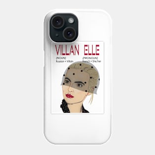 Villanelle, Killing Eve, She Villain Phone Case