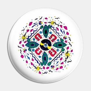 CAMP MANDALA Pin