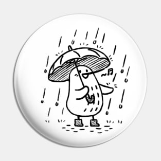 KIWIKIWI: Raining ( Front ) Pin