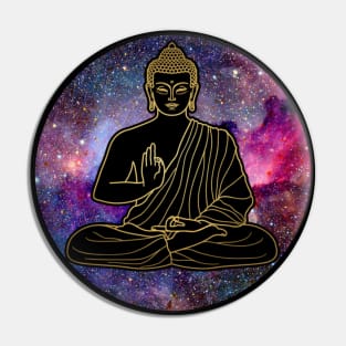 Buddha Meditation Universe Yoga Spiritual Buddhism Pin