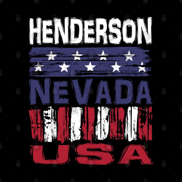 Henderson Nevada USA T-Shirt by Nerd_art