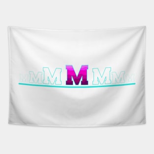 Letter M Tapestry