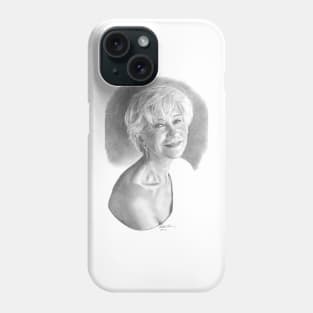 HELEN MIRREN illustration Phone Case