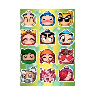 Bomberman B-Daman Bakugaiden Notebook T-Shirt