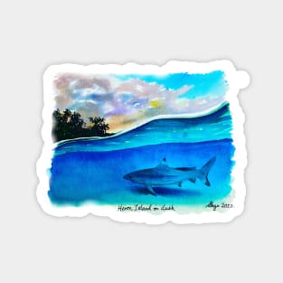 Sharks of Heron Island Magnet