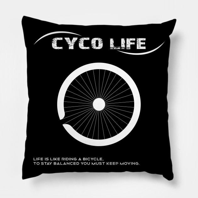 Amazing CYCO (CYCLE) LIFE Pillow by mjhejazy