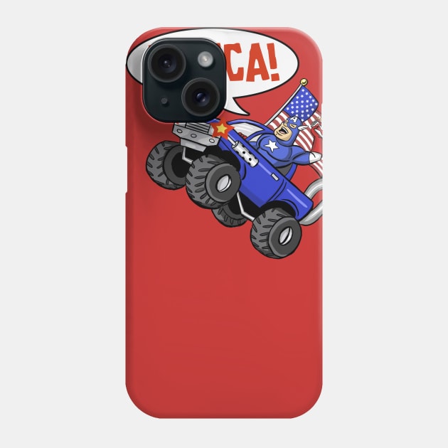 Captain Murica Phone Case by Scruffy_Nerd