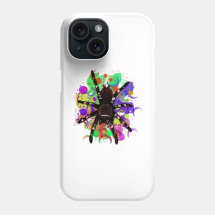 Tarantula Paint Splatter 5 Phone Case