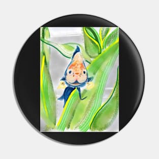 A Tiny Fish Tale Betta Fish Pin