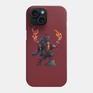 Obsidian Dragonborn Hexblade Phone Case