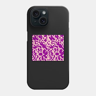 Violet shapes Phone Case