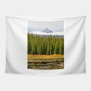 Red Rock Lake Pyramids Tapestry