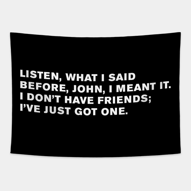 Sherlock Quote Tapestry by WeirdStuff