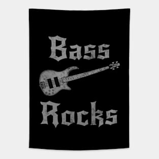 Bass Rocks, Bassist Goth Heavy Rock Metal Musician Tapestry