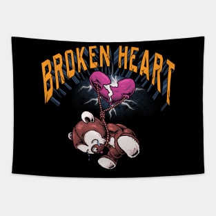 Heartbroken bear Tapestry