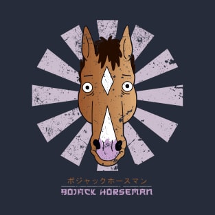 BoJack Horseman Retro Japanese T-Shirt