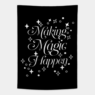 Making Magic Happen Magical Magician Magick Spell Spells Tapestry