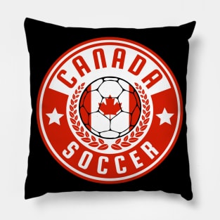 Canada Soccer Pillow