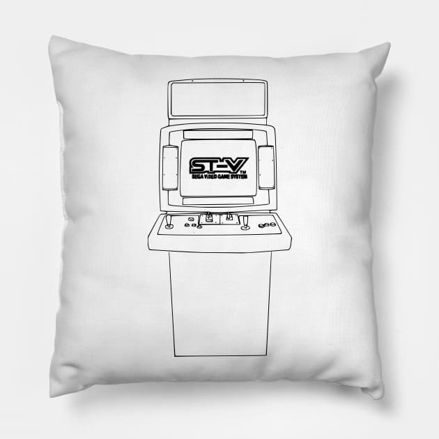 Sega ST-V System Pillow by arcadeheroes