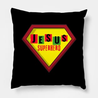 Jesus superhero Pillow