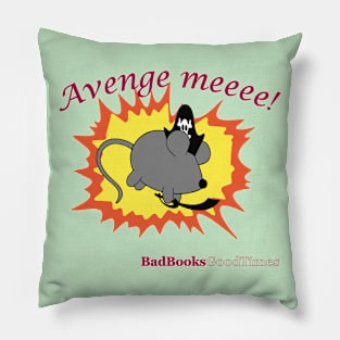Cheddar Scallywag the Pirate Mouse Pillow