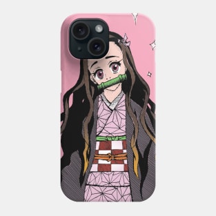 Nezuko Kanji Phone Case