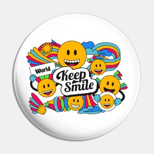 World smile day Pin