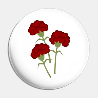 Carnations Pin