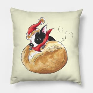 Xmas on a Roll Pillow