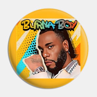 Burna Boy - Variant 2 Pin