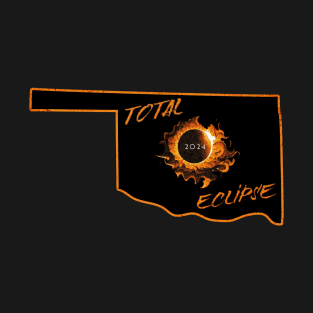 Total Eclipse 2024 Oklahoma T-Shirt