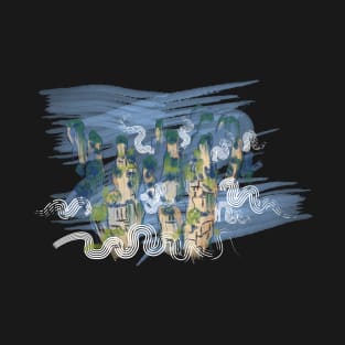 Zhangjiajie Swirls mountains T-Shirt