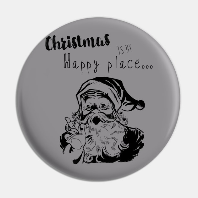 Christmas is my happy place Pin by Madeinthehighlands