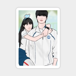 Lovely Runner Korean Drama Magnet