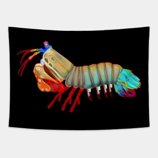 Peacock Mantis Shrimp Tapestry