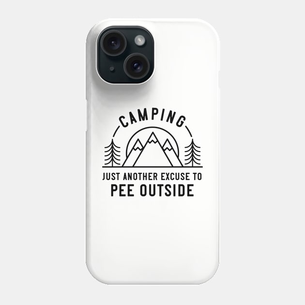 I Love Peeing Outside Phone Case by Huhnerdieb Apparel