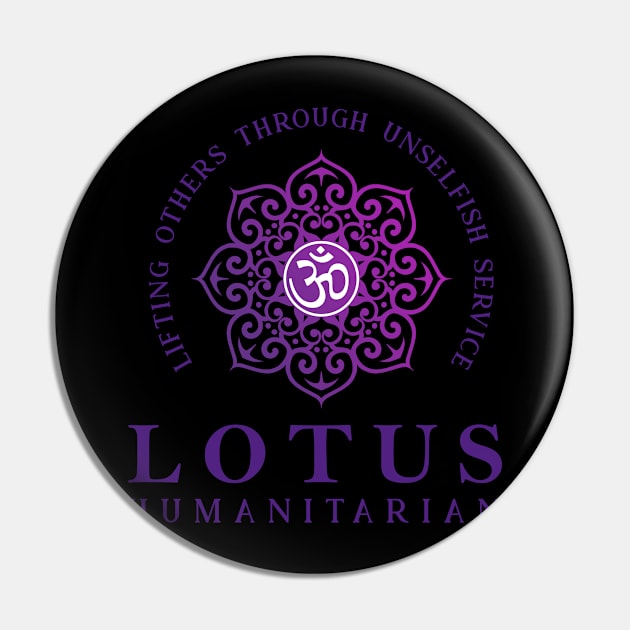 logo Pin by LOTUS Humanitarian