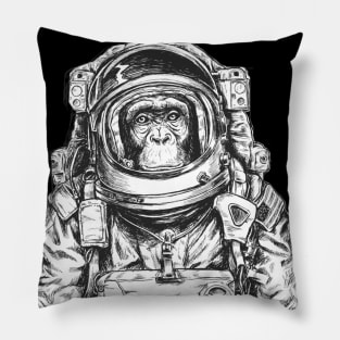 Space Monkey - Space Lover Pillow