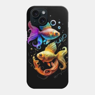 Colored Fish Phone Case