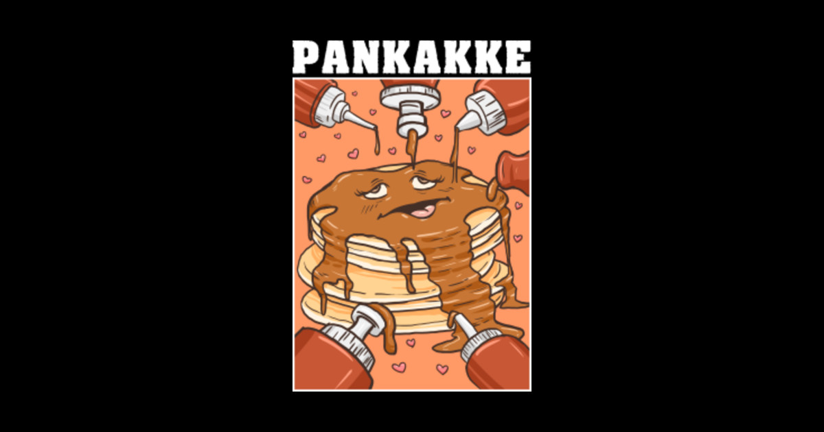 Pankakke Naughty Pancake Bukakke Ecchi Hentai Pun Pankakke Sticker Teepublic 