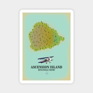 Ascension Island map Magnet