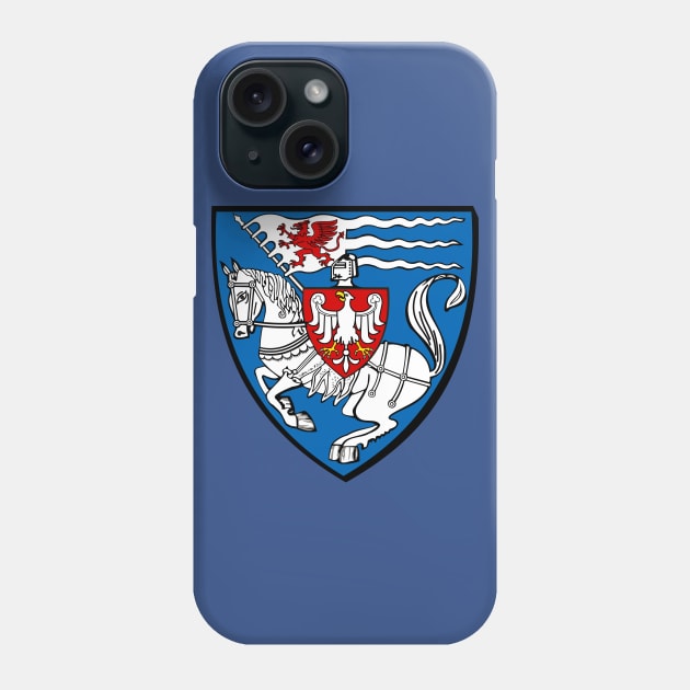 Koszalin - Coat of Arms Phone Case by blackroserelicsshop@gmail.com