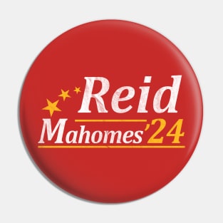 Andy Reid Patrick Mahomes 2024 Pin