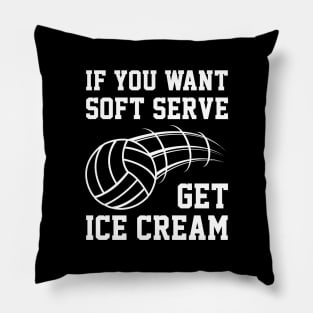 Soft Serve Ice Cream Pillow