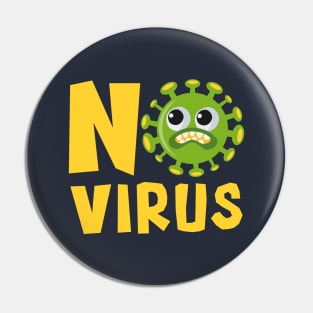 no virus covid 19 Pin