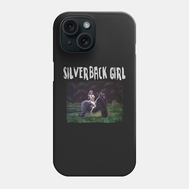 SILVERBACK GIRL Phone Case by MasterpieceArt