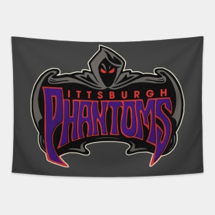 Defunct Pittsburgh Phantoms Roller Hockey Tapestry